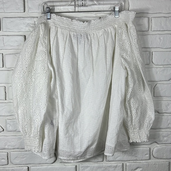 NWT Lane Bryant off the shoulder top size 22/24 (lined w/cotton cloth) - Picture 8 of 9